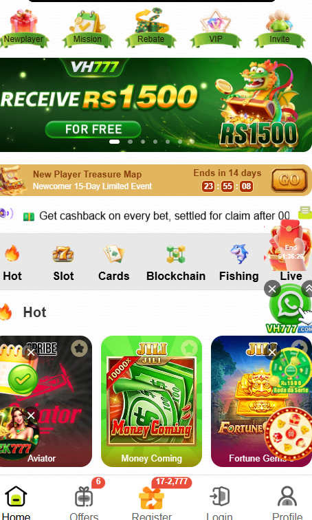 VH777 Game Download APK | Real Earning App in Pakistan 2026
